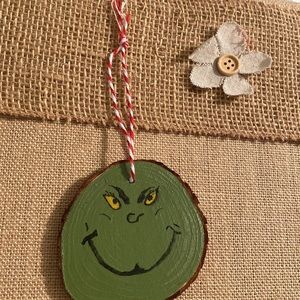 Holiday Grinch Ornament (4 count)
